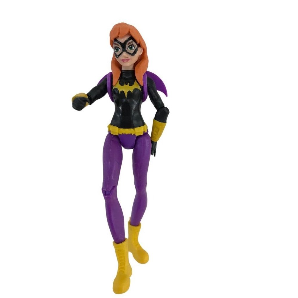 2015 Mattel DC Comics Bat Girl 6" Action Figure 26970B Purple Pants Wings